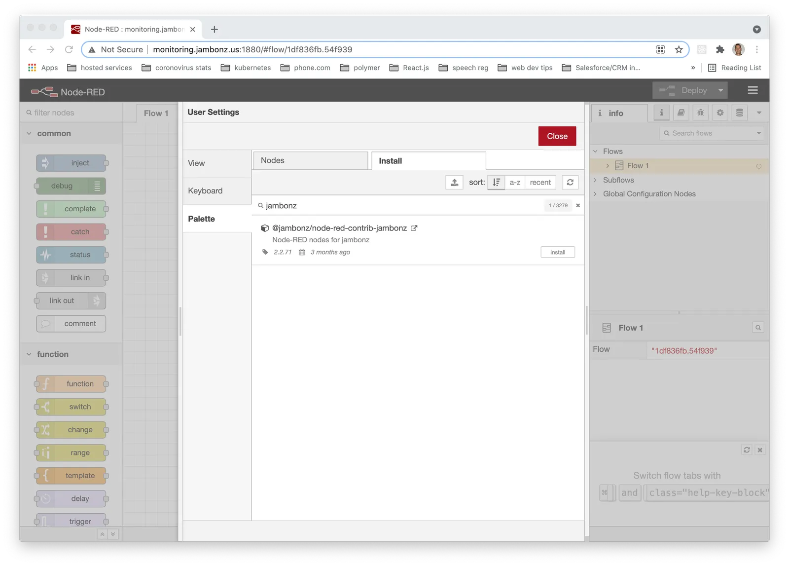 Adding jambonz plugin